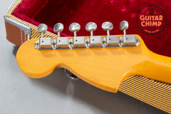 1999 Fender Japan CIJ MG69-65 ’69 Reissue Mustang Sonic Blue w/ Tweed HSC