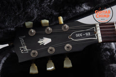 2005 Gibson Left-Handed ES-335 Dot Satin Trans Black