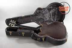 2005 Gibson Left-Handed ES-335 Dot Satin Trans Black