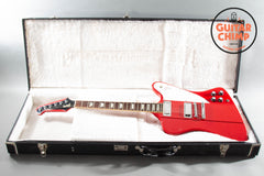 1990 Gibson Firebird V Cardinal Red First-Year Reissue All Original w/ Gibson HSC