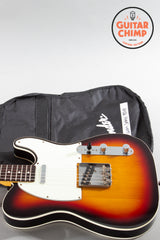 2006 Fender TL62B-82TX ’62 Telecaster Custom 3-Tone Sunburst Texas Special Pickups