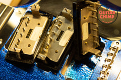 2008 Gibson Custom Shop SG Custom 3-Pickup Blue Sparkle