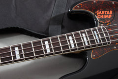 2006 Fender Japan JB75-US '75 Reissue Jazz Bass – Black, USA Pickups, MIJ