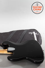 2006 Fender Japan JB75-US '75 Reissue Jazz Bass – Black, USA Pickups, MIJ