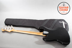 2006 Fender Japan JB75-US '75 Reissue Jazz Bass – Black, USA Pickups, MIJ
