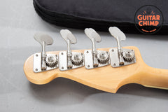 2006 Fender Japan JB75-US '75 Reissue Jazz Bass – Black, USA Pickups, MIJ