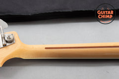 2006 Fender Japan JB75-US '75 Reissue Jazz Bass – Black, USA Pickups, MIJ