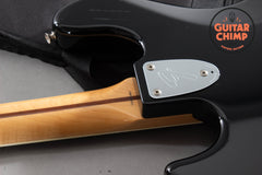 2006 Fender Japan JB75-US '75 Reissue Jazz Bass – Black, USA Pickups, MIJ