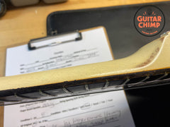 2010 Gibson Joan Jett Signature Melody Maker Worn White