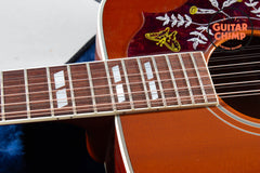 2008 Gibson Custom Shop Hummingbird 12-String Heritage Cherry Sunburst w/ OHSC