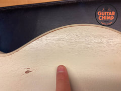 2010 Gibson Joan Jett Signature Melody Maker Worn White