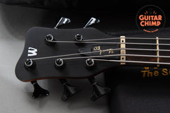 Warwick Thumb BO 5 Special Edition 2010 - Nirvana Black Oil - German Made - EMG Pickups - #56 of 87