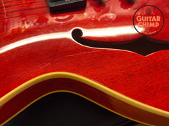 1996 Orville ES-335 Cherry Grinning Dog β59 Pickups