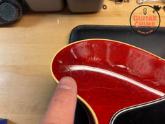 1996 Orville ES-335 Cherry Grinning Dog β59 Pickups