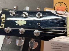 1996 Orville ES-335 Cherry Grinning Dog β59 Pickups