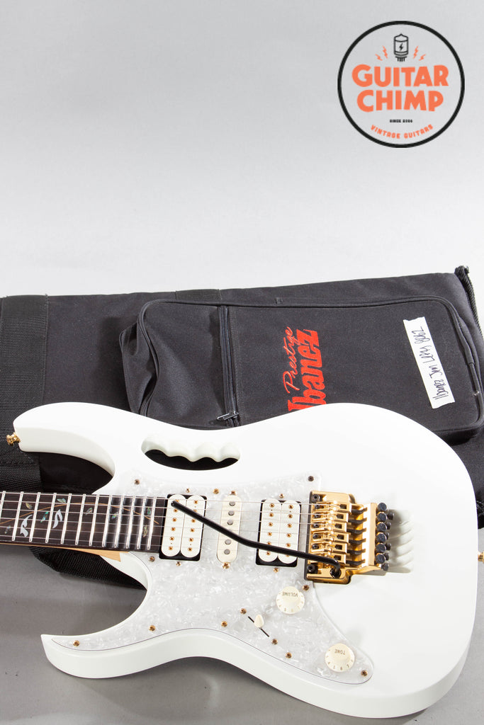 2011 Ibanez JEM7VL Left-Handed Steve Vai Signature White | Excellent Condition | JEM Series