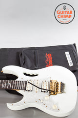 2011 Ibanez JEM7VL Left-Handed Steve Vai Signature White | Excellent Condition | JEM Series