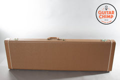 2002 Fender American Deluxe Jazz Bass V 5-String FMT Crimson Transparent | Includes Hard-Shell Case