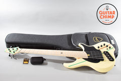Dingwall JT-3 John Taylor Signature Multi-Scale 5-String Primrose Cream w/ Original Gig Bag