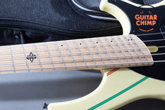 Dingwall JT-3 John Taylor Signature Multi-Scale 5-String Primrose Cream w/ Original Gig Bag