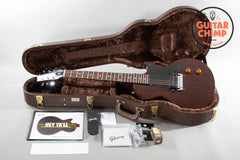 2024 Gibson Charlie Starr Les Paul Junior - Dark Walnut Finish | Limited Edition with Case
