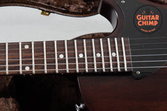 2024 Gibson Charlie Starr Les Paul Junior - Dark Walnut Finish | Limited Edition with Case