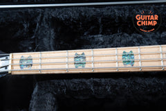2024 Spector USA NS-2 Super Faded Black Gloss Birdseye Maple 1.5" Nut w/ OHSC