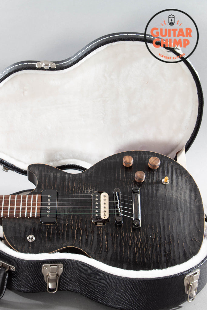 2007 Gibson Les Paul BFG Trans Black | Burstbucker 3 & P-90 Pickups | Raw Tone, Original Case | Excellent Condition