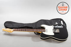 1994 Fender Japan TL62B-TX ‘62 Reissue Telecaster Custom Black | USA Texas Special Pickups | Very Good Condition