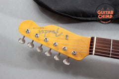 1994 Fender Japan TL62B-TX ‘62 Reissue Telecaster Custom Black | USA Texas Special Pickups | Very Good Condition