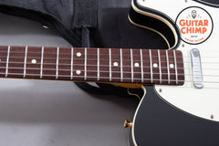 1994 Fender Japan TL62B-TX ‘62 Reissue Telecaster Custom Black | USA Texas Special Pickups | Very Good Condition