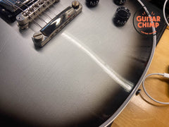 2024 Gibson Murphy Lab Les Paul Custom Silverburst Ultra Light Aged