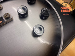 2024 Gibson Murphy Lab Les Paul Custom Silverburst Ultra Light Aged