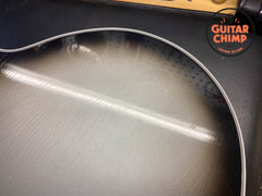 2024 Gibson Murphy Lab Les Paul Custom Silverburst Ultra Light Aged