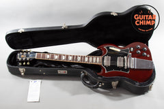 2000 Gibson Angus Young Signature SG Aged Cherry Maestro Vibrola w/ OHSC + Paperwork