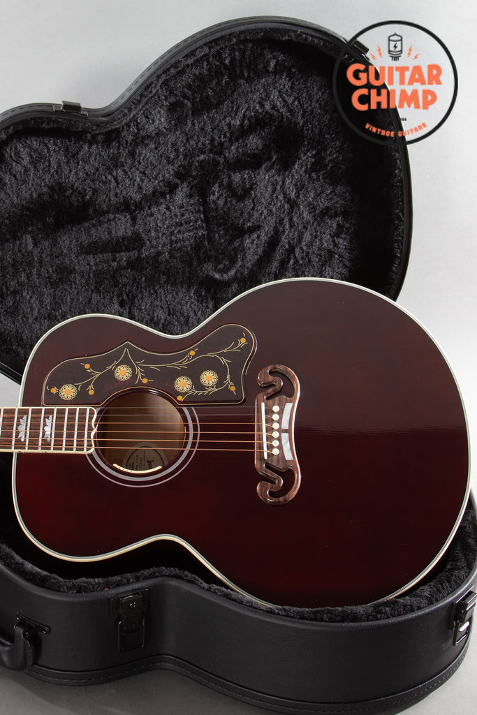 2023 Gibson SJ-200 Standard Wine Red | L.R. Baggs Anthem Pickup | Original Case | Excellent Condition