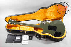 2022 Gibson Custom Shop Les Paul Custom Axcess Floyd Rose Olive Drab w/ OHSC + COA