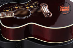 2023 Gibson SJ-200 Standard Wine Red | L.R. Baggs Anthem Pickup | Original Case | Excellent Condition
