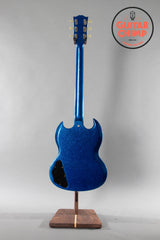 2008 Gibson Custom Shop SG Custom 3-Pickup Blue Sparkle