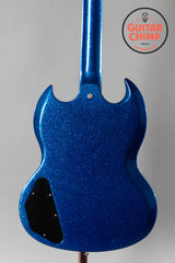 2008 Gibson Custom Shop SG Custom 3-Pickup Blue Sparkle