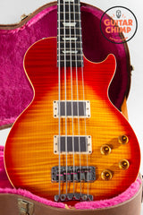1993 Gibson LP-3 Les Paul Standard 5-String Bass | Extremely Rare 5-String | Flame Maple Top | Heritage Cherry Sunburst | Bartolini Preamp