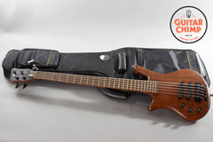 2001 Warwick Left-Handed Thumb Bolt-On 5-String Bass | Made in Germany | Rare Find | Includes Warwick Bag