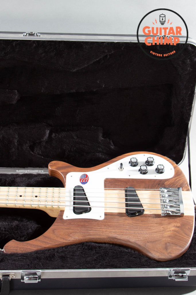 2020 Rickenbacker 4003S/5W 5-String Bass Walnut Rare Model w/ OHSC