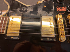 1984 Gibson Les Paul Studio Custom Ebony Black