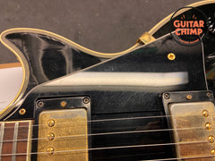 1984 Gibson Les Paul Studio Custom Ebony Black