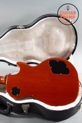2012 Gibson Left-Handed Les Paul Standard Plus Trans Amber AAA Flametop w/ OHSC