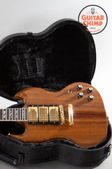 2024 Gibson SG Supreme Koa – Natural | Sweetwater Exclusive | Sugarbucker Pickups | Original Case Included
