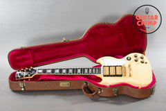 2000 Gibson Custom Shop SG Custom 3-Pickup Alpine White