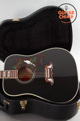 2015 Gibson Custom Shop Dove Acoustic | Ebony Black Finish | LR Baggs Pickup | Original Case & COA