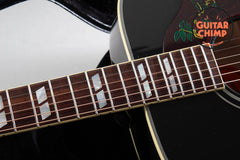 2015 Gibson Custom Shop Dove Acoustic | Ebony Black Finish | LR Baggs Pickup | Original Case & COA